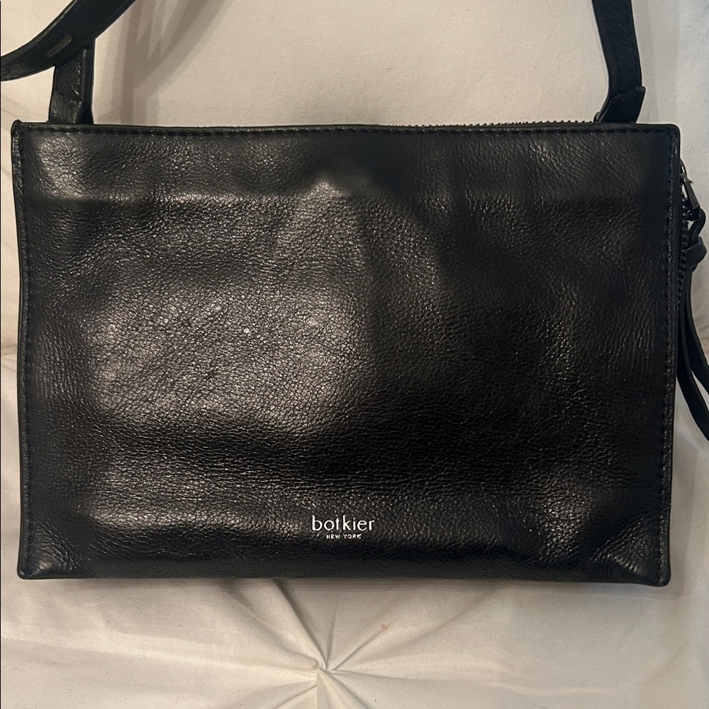 Botkier Black Leather Crossbody Bag - Picture 2 of 7